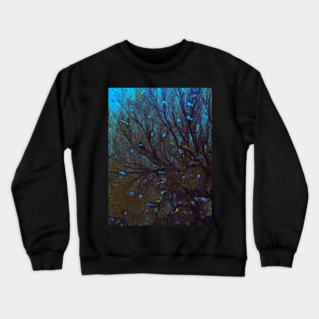 THE DAMSEL FAIRY TREE Crewneck Sweatshirt by dumbodancer